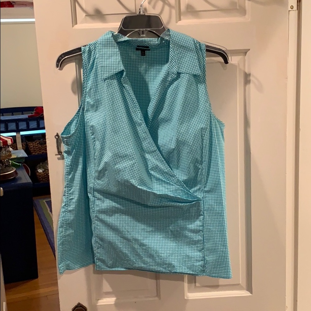 Talbots sleeveless blouse